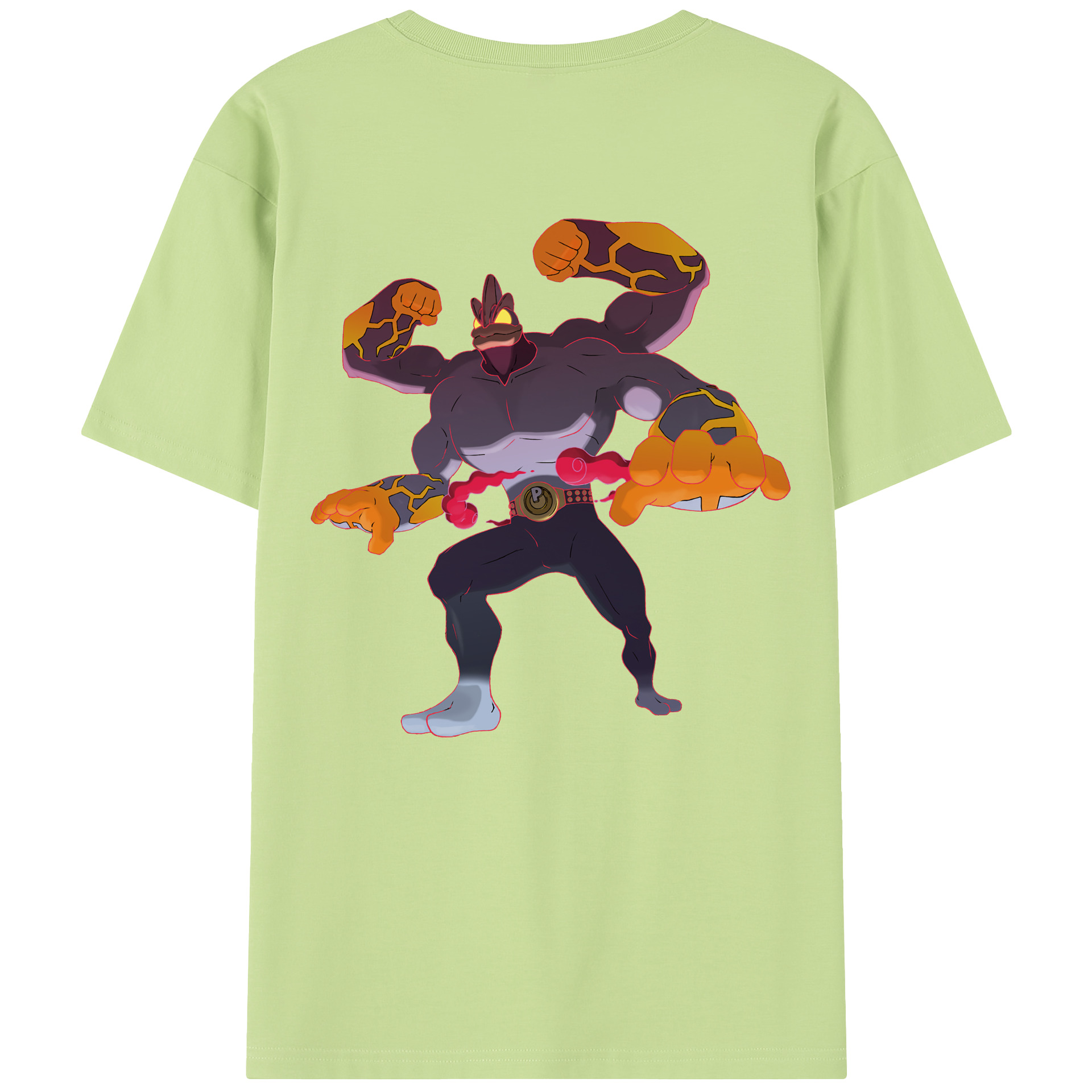 （画像用） ポケットモンスター Pokémon 綿100％半袖Tシャツ（背面プリント）